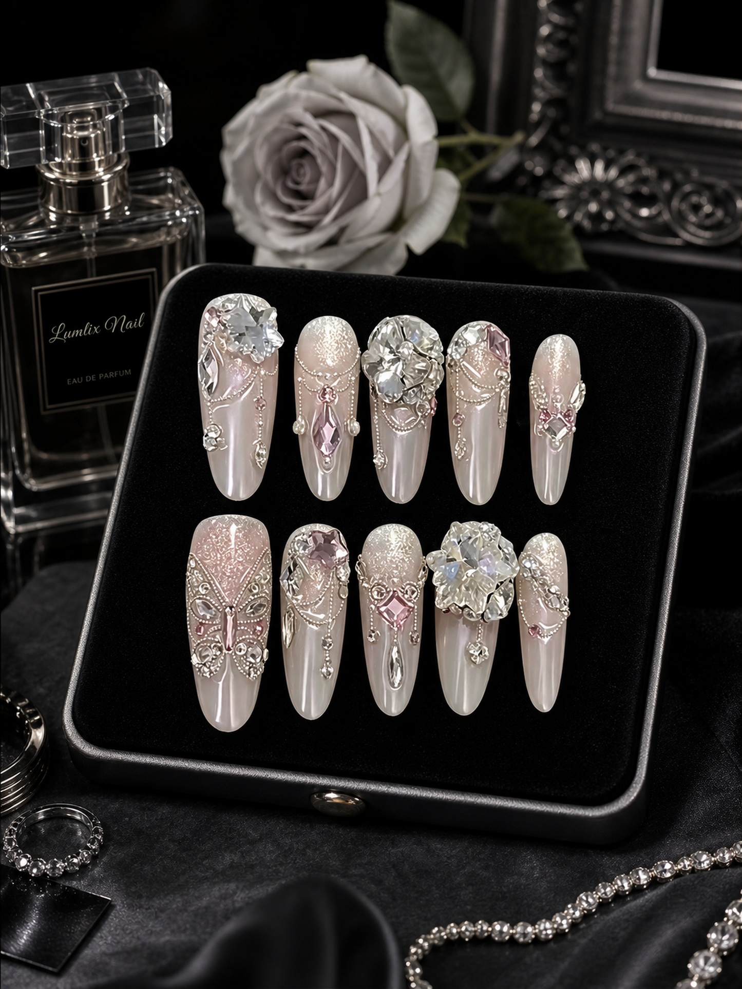 Ethereal Butterfly Reverie| LUMlix Haute Nail