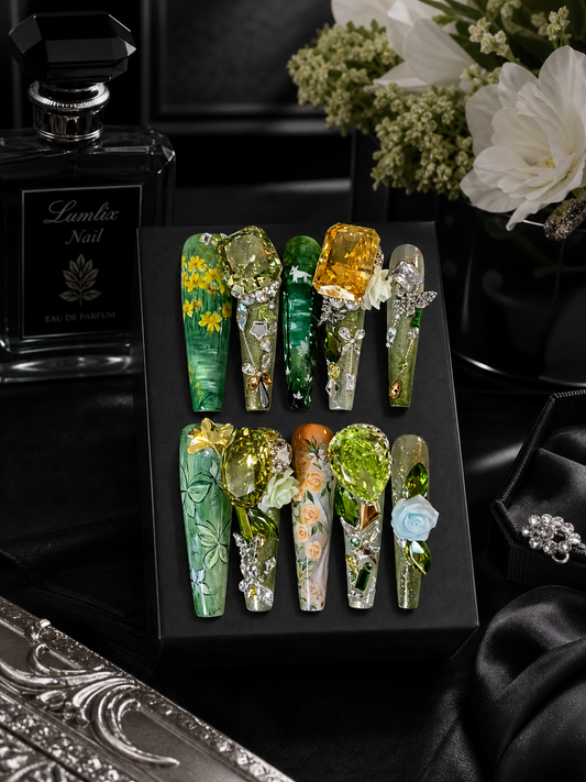 Verdant Reverie | LUMlix Haute Nail