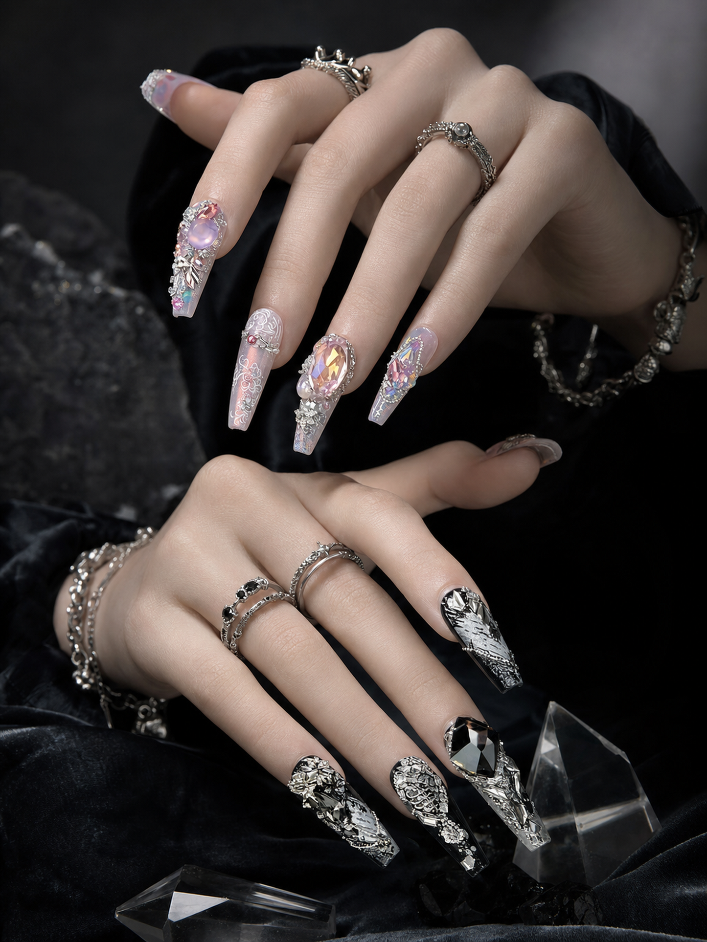 Luminous Phantom Bloom | LUMlix Haute Nail