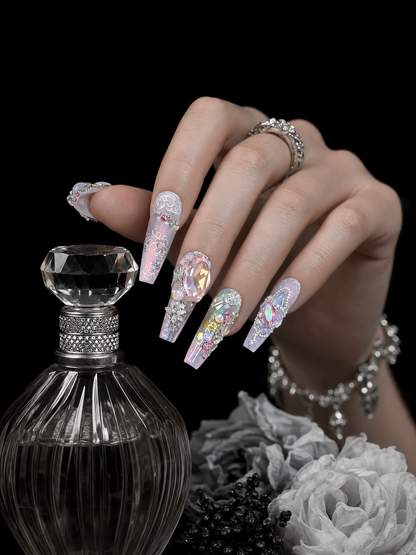 Luminous Phantom Bloom | LUMlix Haute Nail