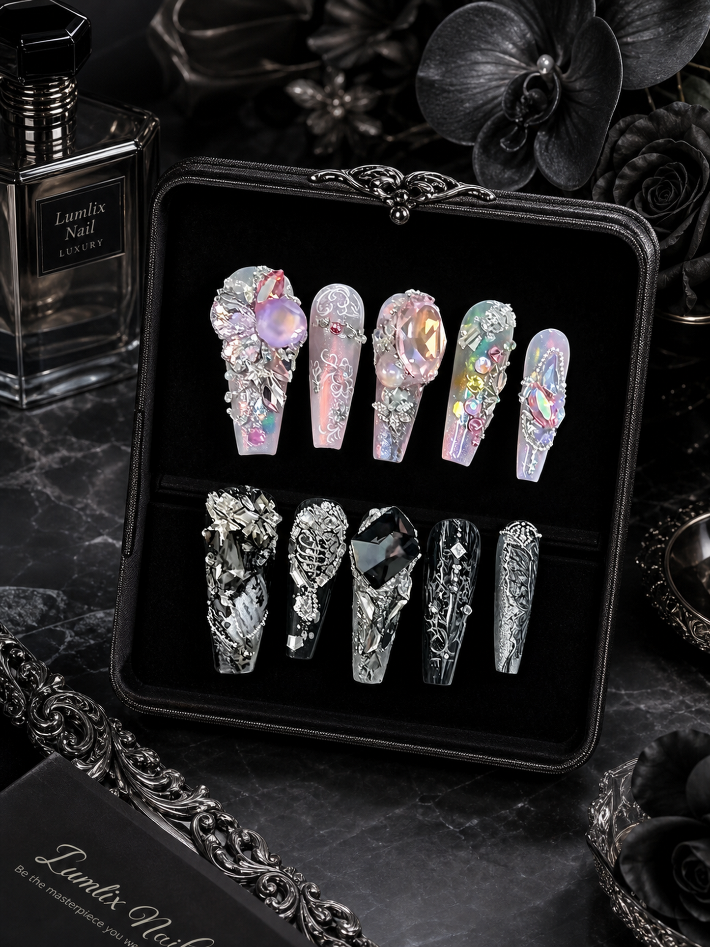 Luminous Phantom Bloom | LUMlix Haute Nail