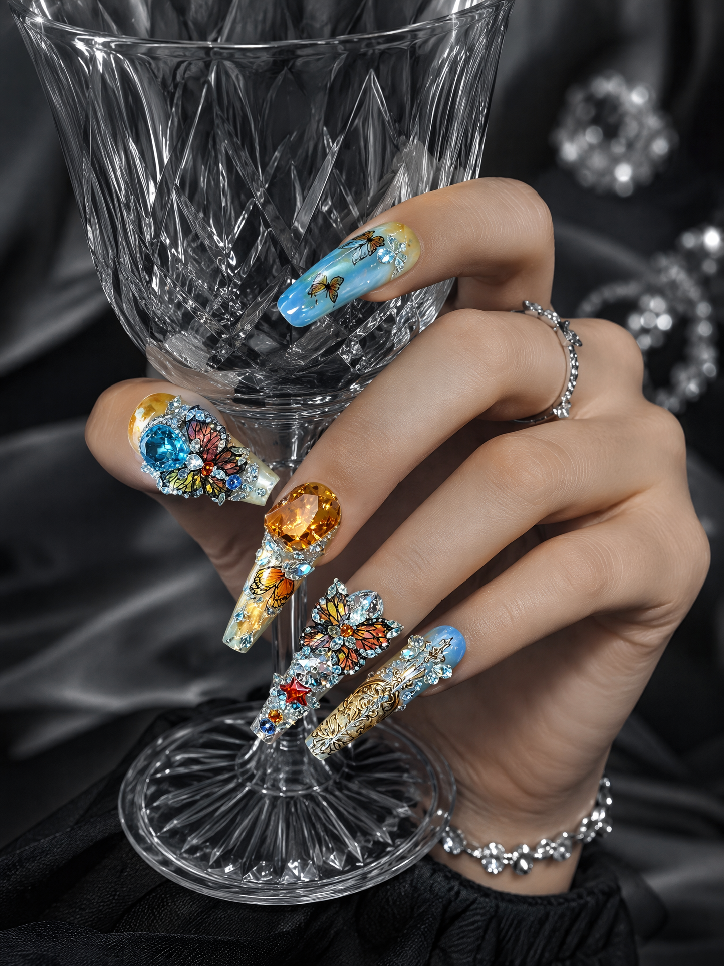 The Celestial Metamorphosis | LUMlix Haute Nail