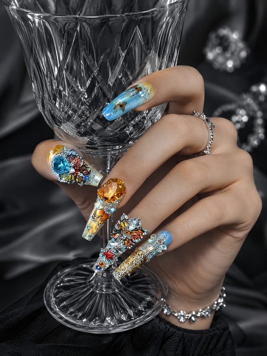 The Celestial Metamorphosis | LUMlix Haute Nail