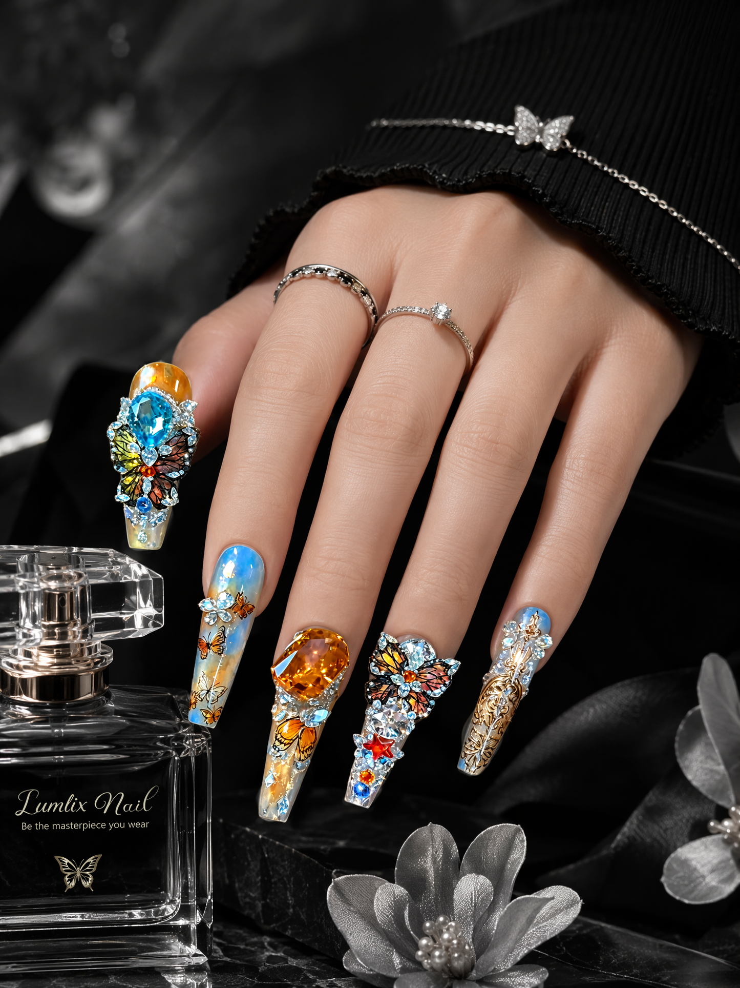 The Celestial Metamorphosis | LUMlix Haute Nail