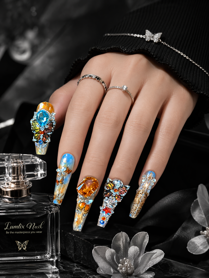 The Celestial Metamorphosis | LUMlix Haute Nail