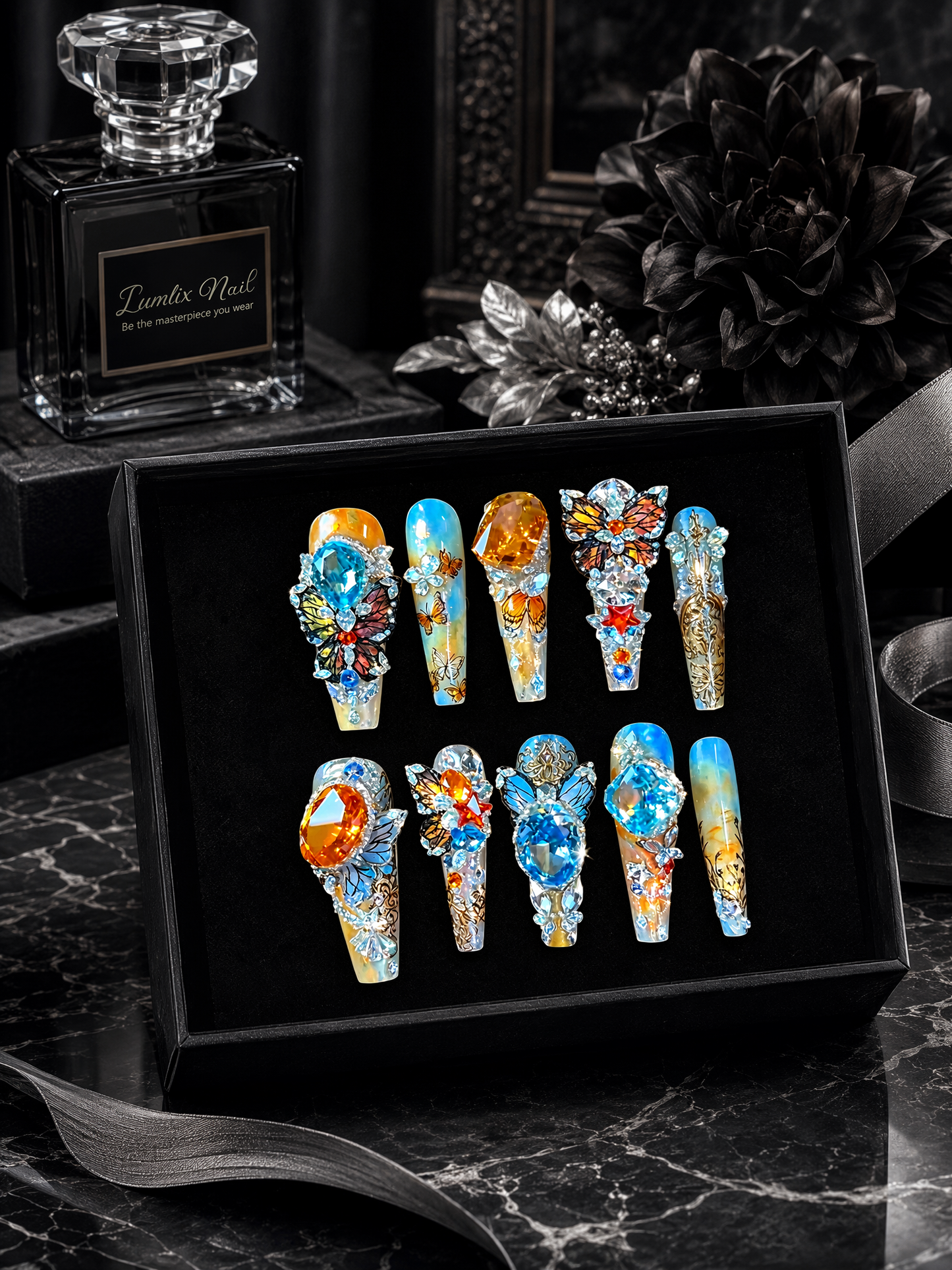 The Celestial Metamorphosis | LUMlix Haute Nail