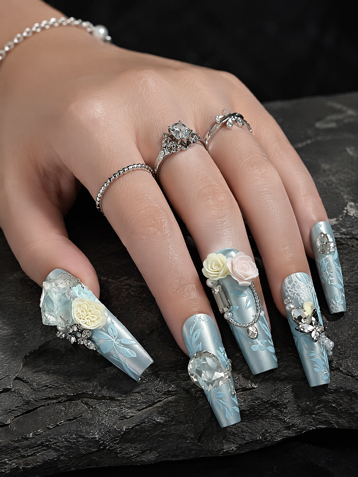 Azure Serenade | LUMlix Haute Nail