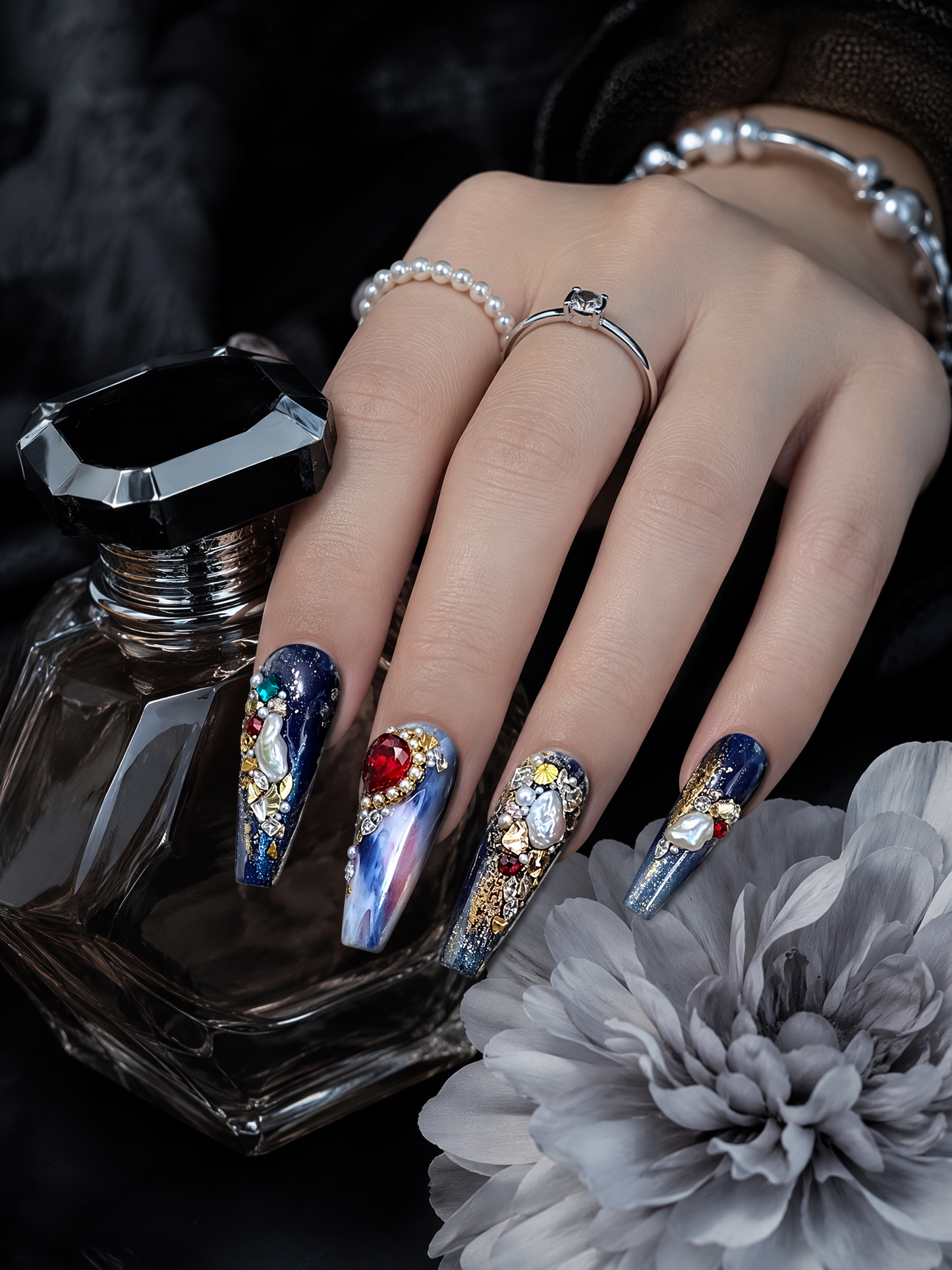 Royal Sapphire Legacy | LUMlix Haute Nail