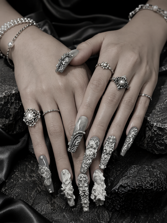 Celestial Jade Serenity | LUMlix Haute Nail