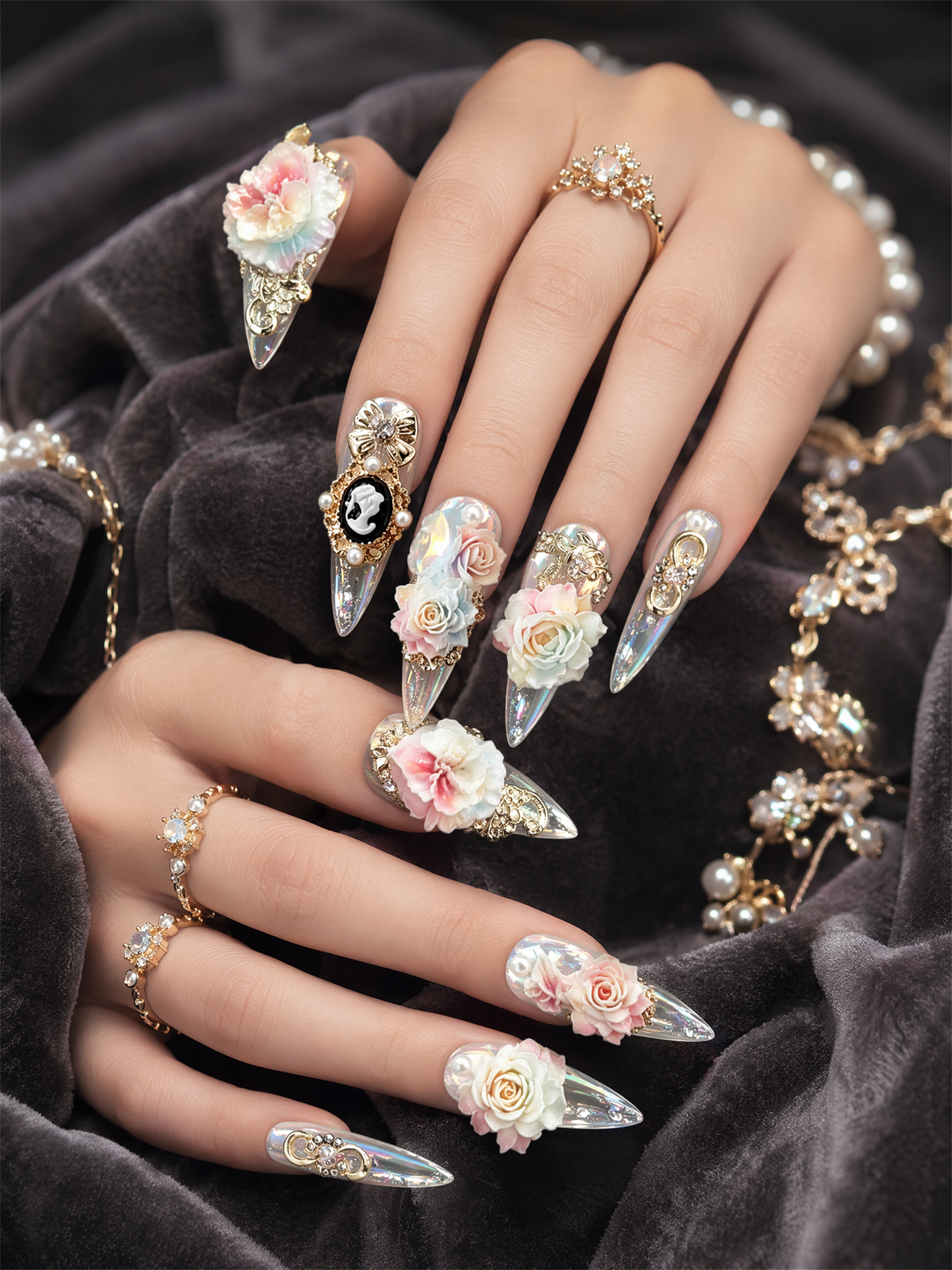 Baroque Reverie | LUMlix Haute Nail
