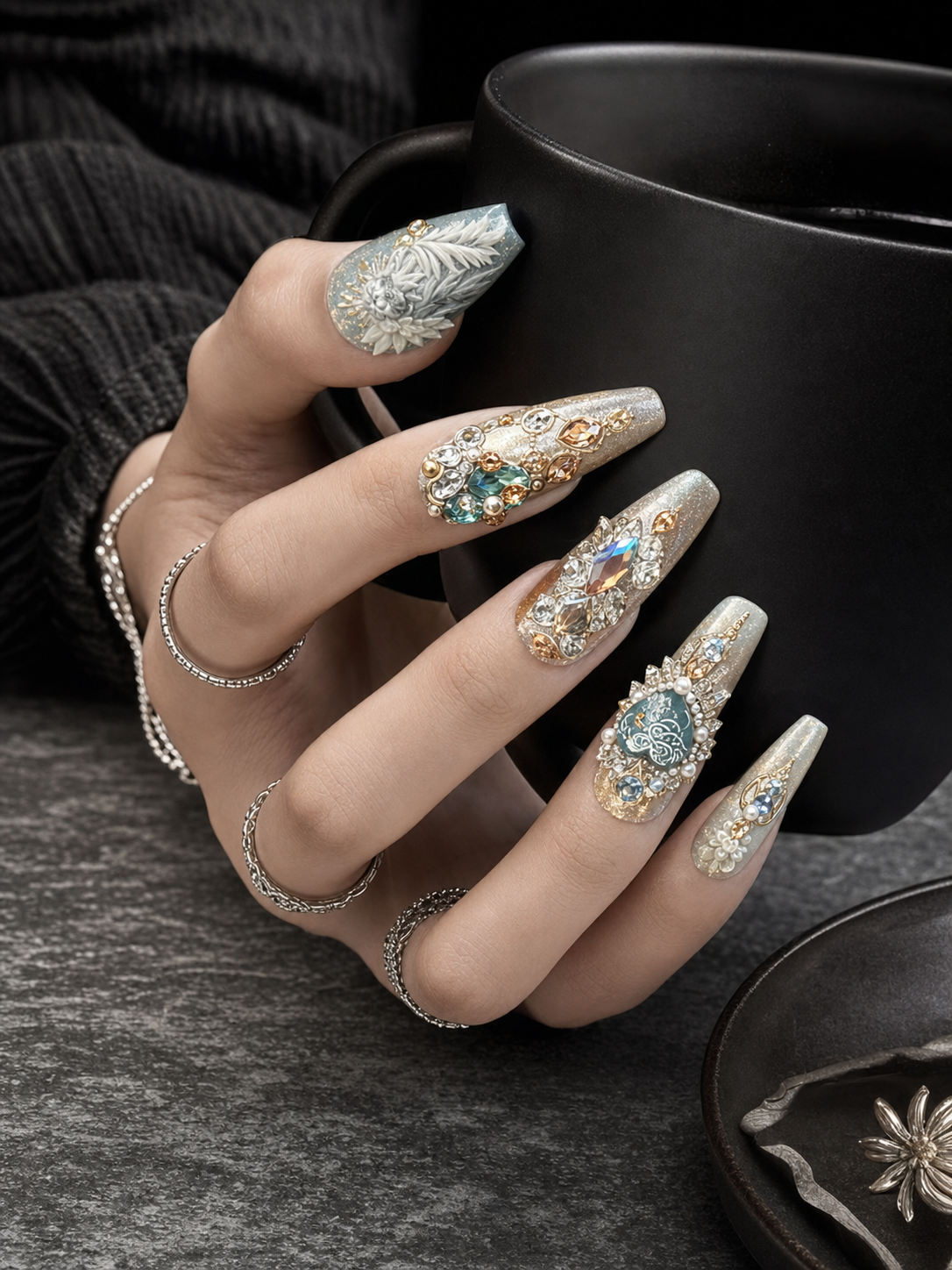 Celestial Empress's Coronation | LUMlix Haute Nail