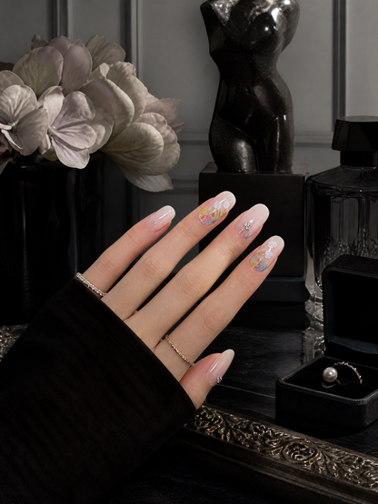 Pastel Tulip Bloom | LUMlix Haute Nail