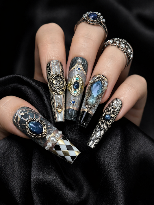 Midnight Masquerade | LUMlix Haute Nail