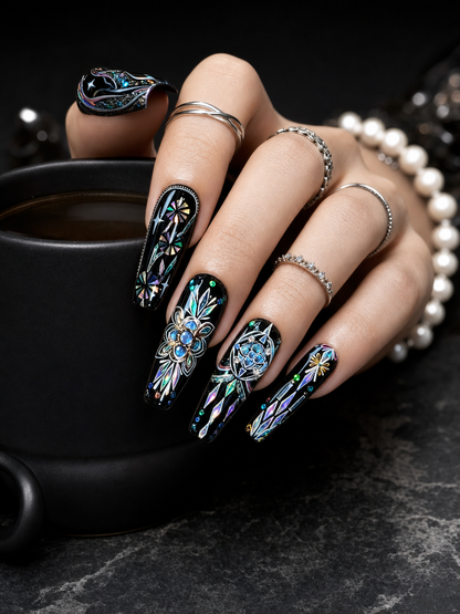 The Celestial Prism's Whisper | LUMlix Haute Nail