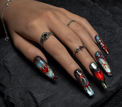 Crimson Venom | LUMlix Haute Nail