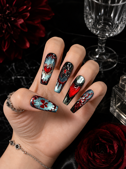 Crimson Venom | LUMlix Haute Nail