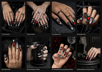 Crimson Venom | LUMlix Haute Nail