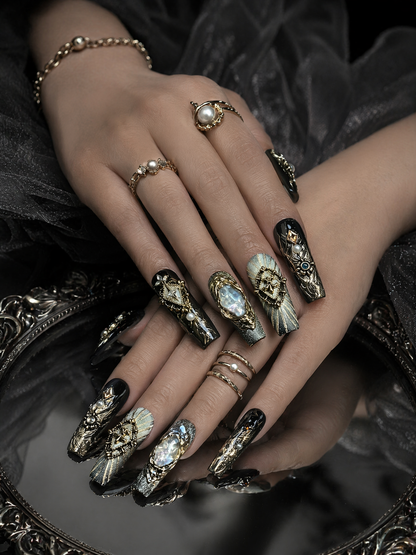 Moonstone Veil | LUMlix Haute Nail