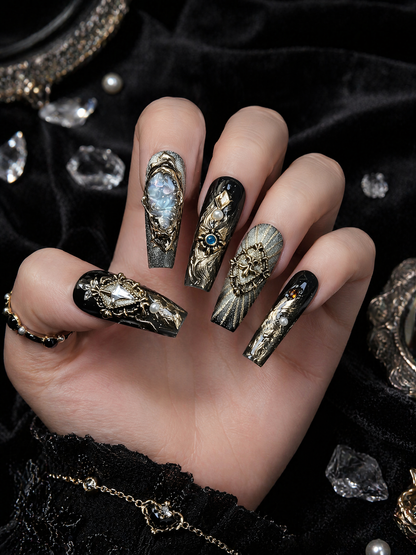 Moonstone Veil | LUMlix Haute Nail