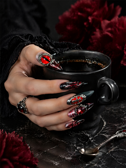Crimson Abyss | LUMlix Haute Nail