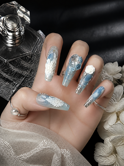 Frostbound Swan | LUMlix Haute Nail