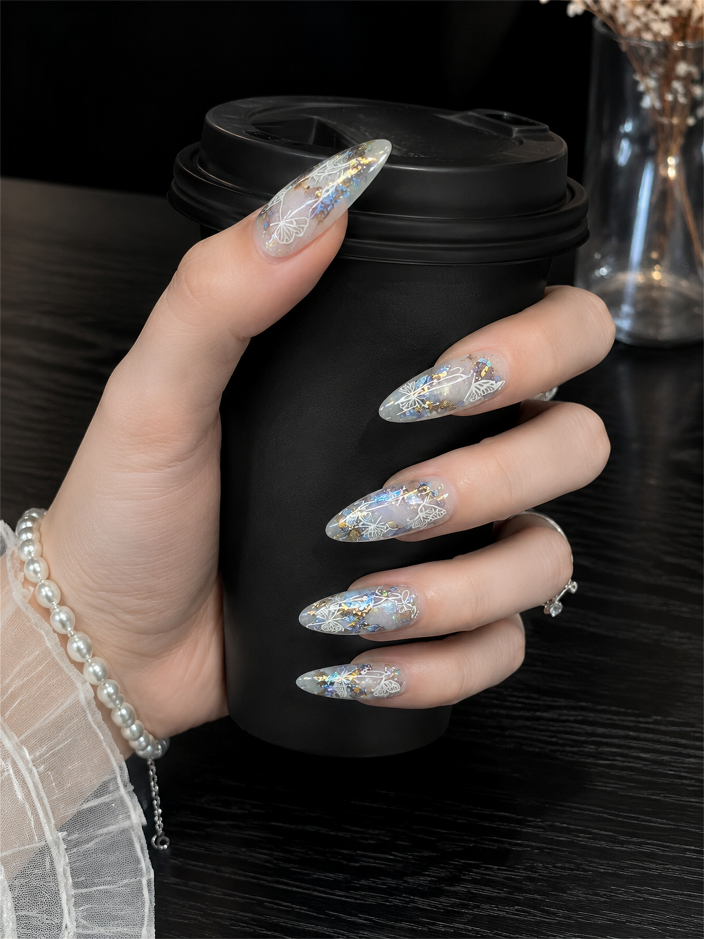Luminous Butterfly Mirage | LUMlix Haute Nail