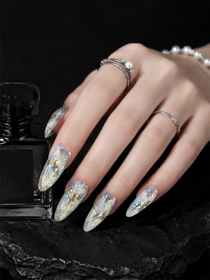 Luminous Butterfly Mirage | LUMlix Haute Nail