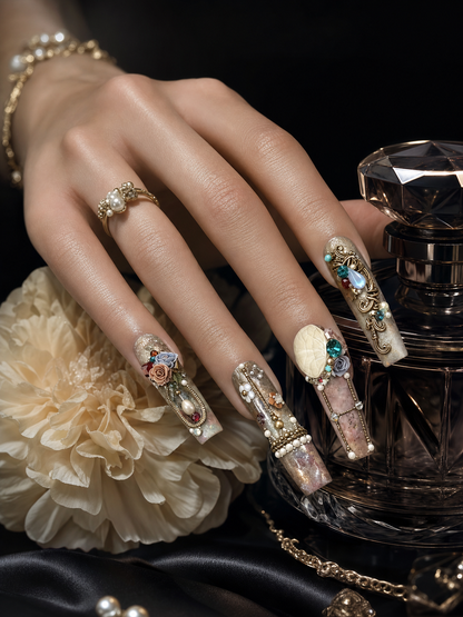 The Baroque Curator's Cabinet | LUMlix Haute Nail