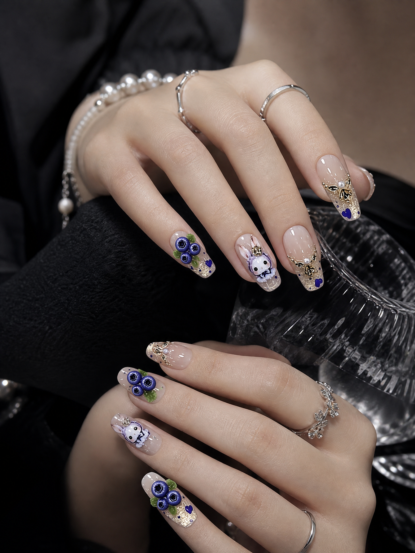 Blueberry Bunny Fable  | LUMlix Haute Nail