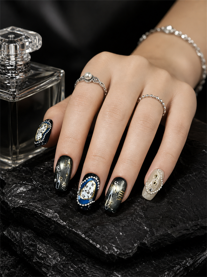 Celestial Amethyst Frost | LUMlix Haute Nail