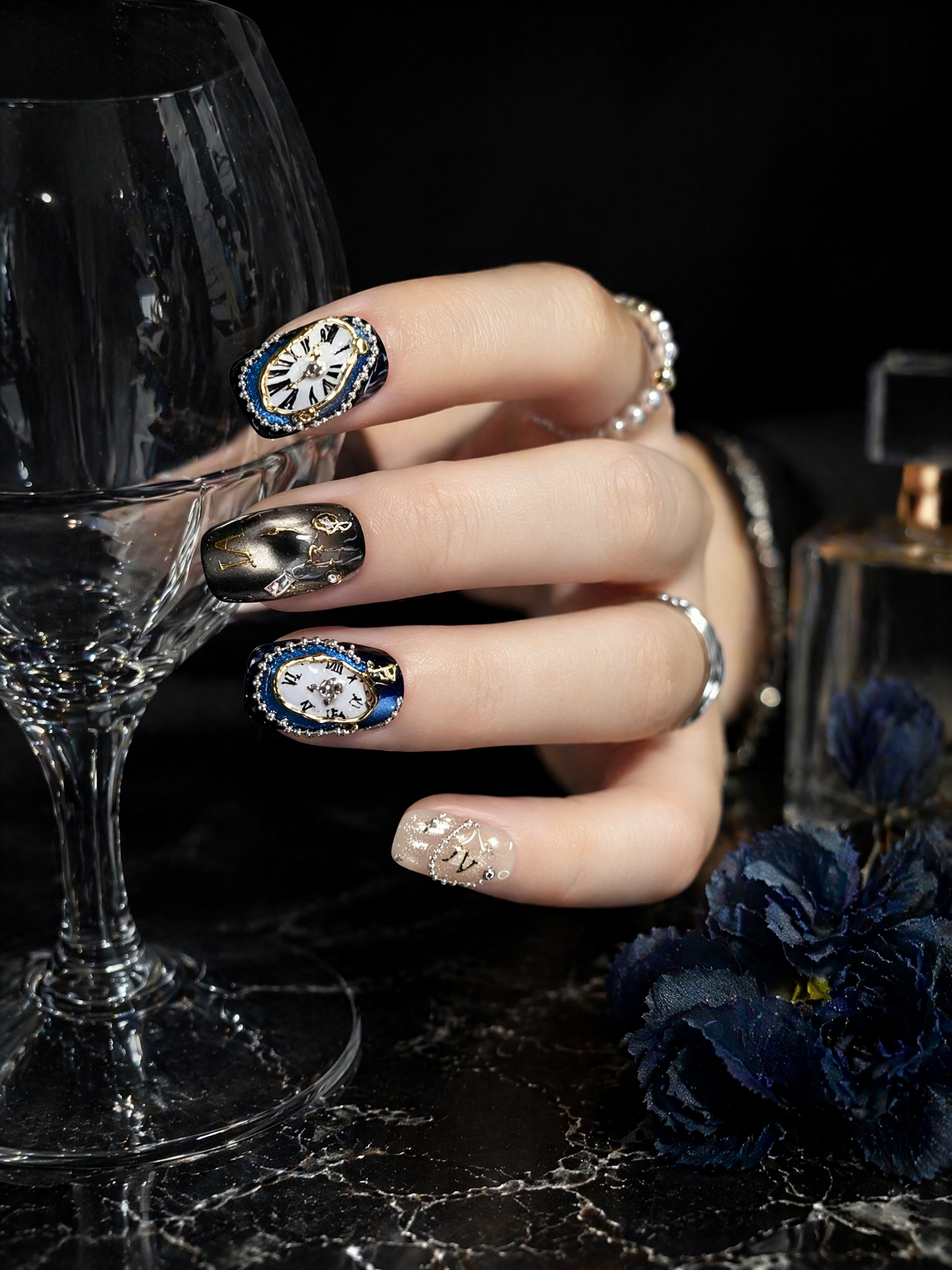 Celestial Amethyst Frost | LUMlix Haute Nail