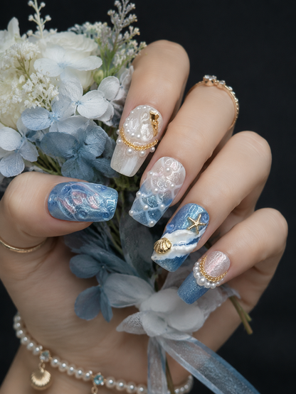 Azure Tides | LUMlix Haute Nail