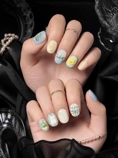 Garden Kitty Nook  | LUMlix Haute Nail