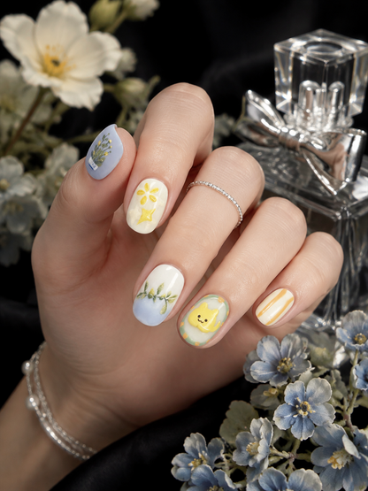 Garden Kitty Nook  | LUMlix Haute Nail