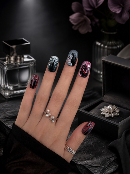 Circe's Forbidden Grimoire | LUMlix Haute Nail