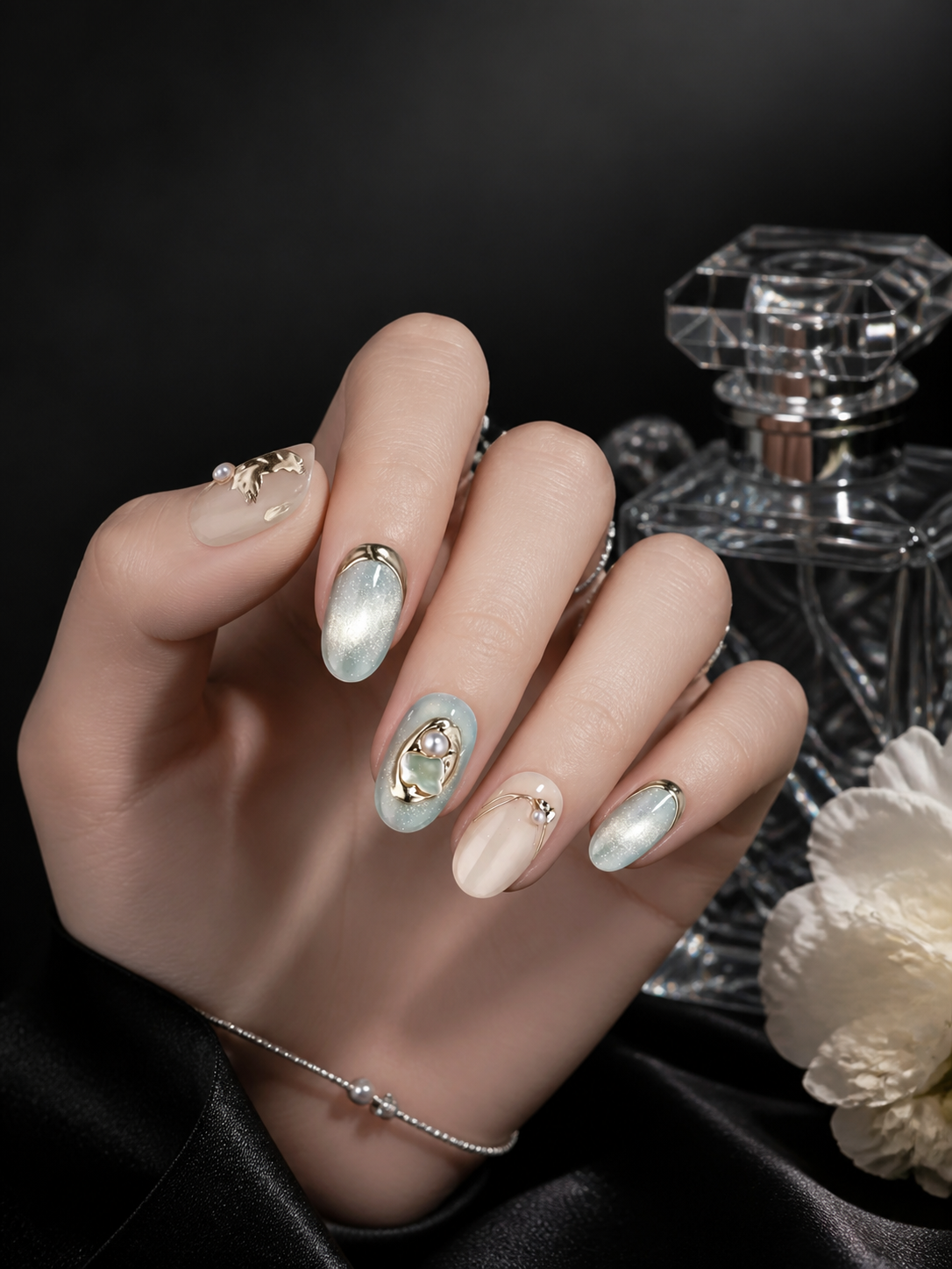Moonlit Tides | LUMlix Haute Nail