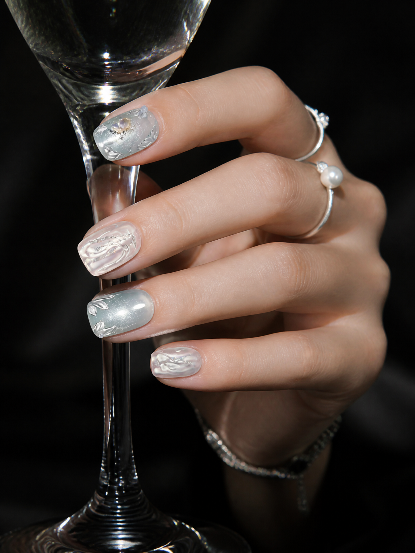 Ethereal Frost Muse  | LUMlix Haute Nail