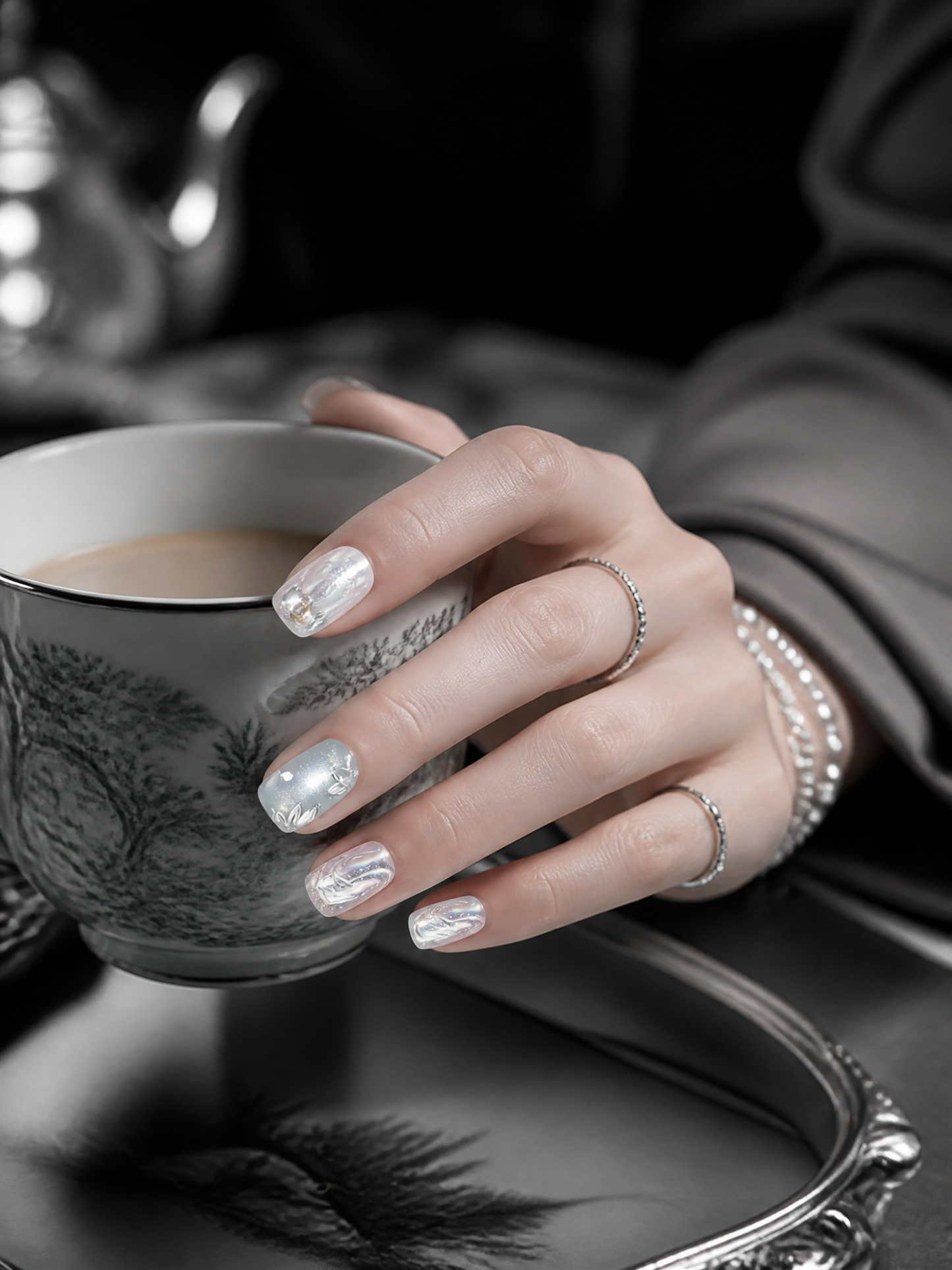 Ethereal Frost Muse  | LUMlix Haute Nail