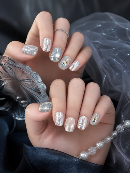 Ethereal Frost Muse  | LUMlix Haute Nail