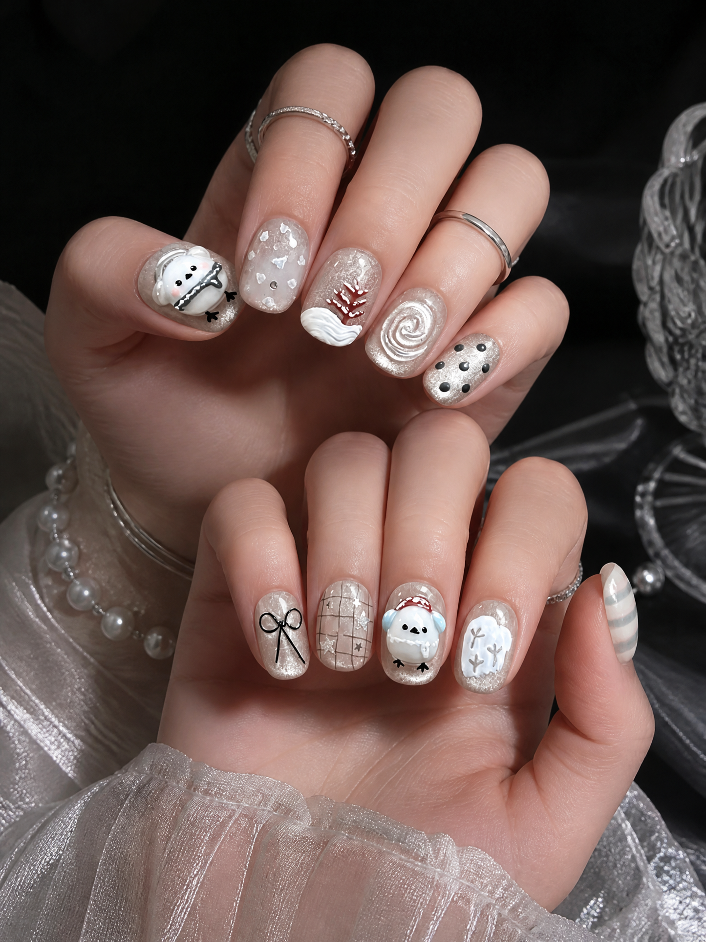 Eira's Frostbound Fable | LUMlix Haute Nail