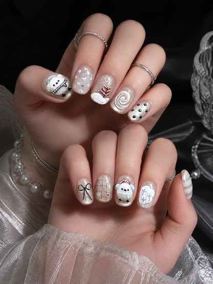 Eira's Frostbound Fable | LUMlix Haute Nail