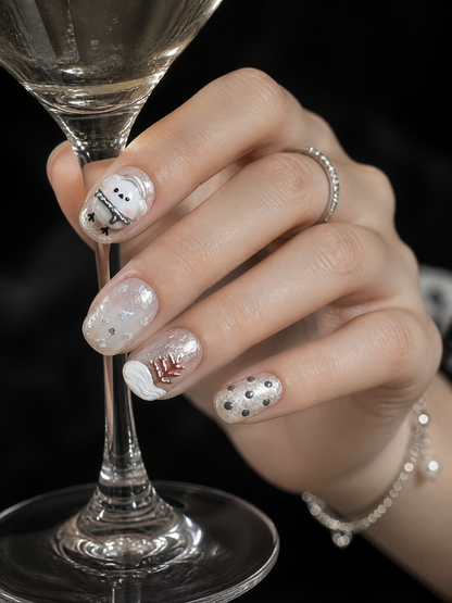 Eira's Frostbound Fable | LUMlix Haute Nail