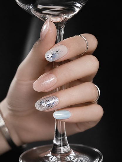 Selene's Lunar Reverie | LUMlix Haute Nail