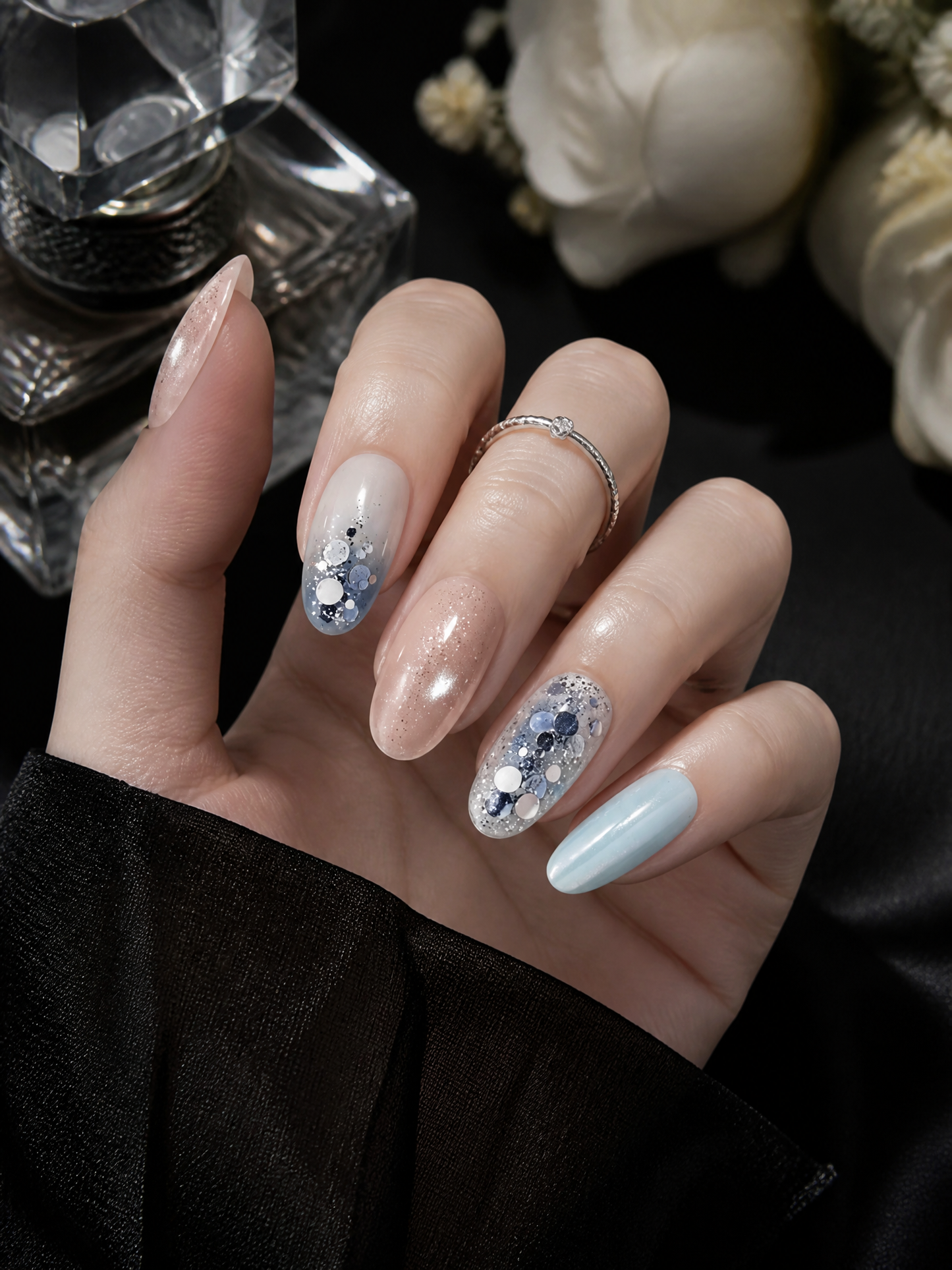 Selene's Lunar Reverie | LUMlix Haute Nail
