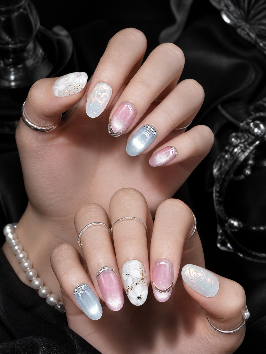 Aurora’s Ethereal Garden | LUMlix Haute Nail
