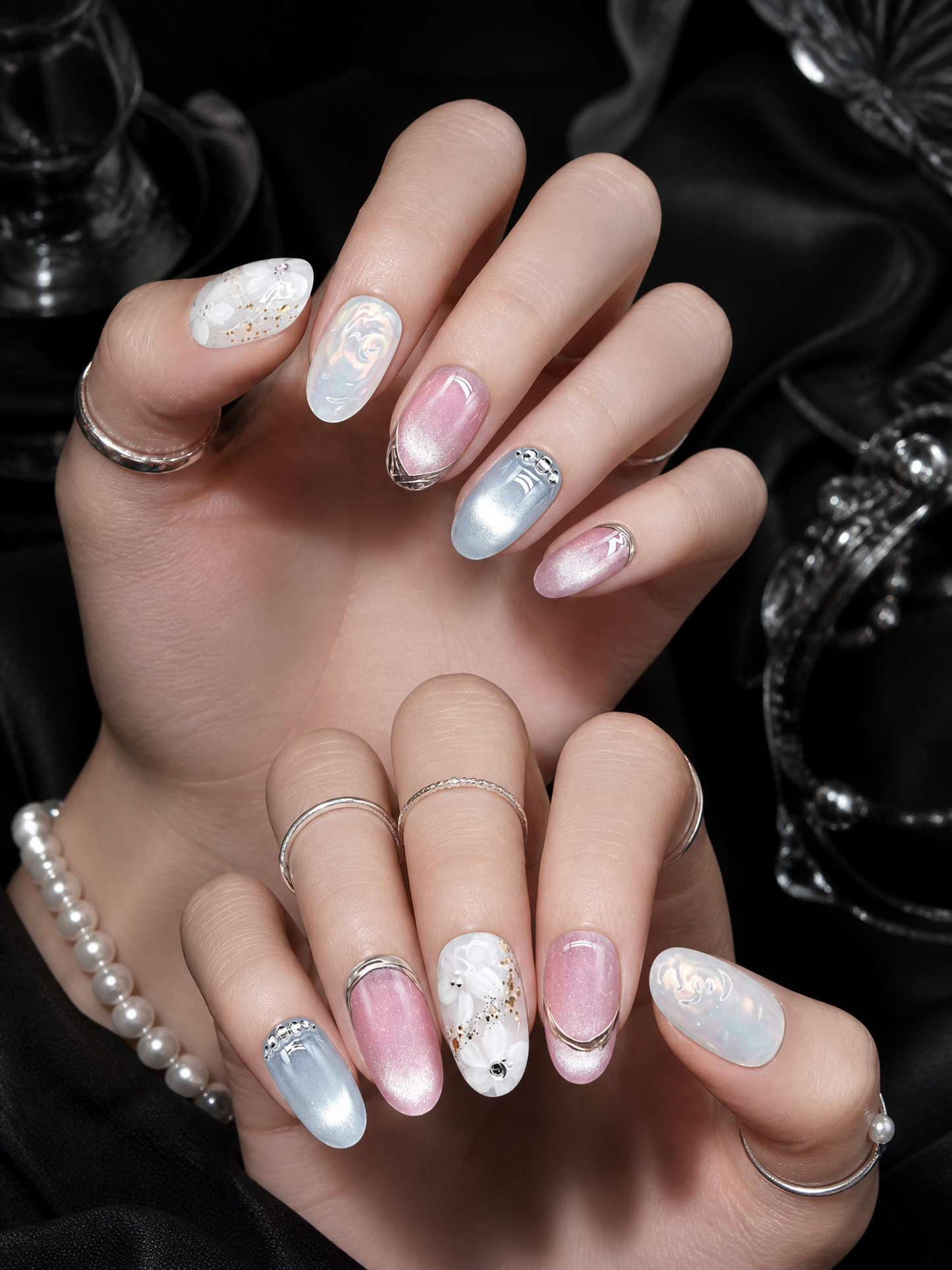 Aurora’s Ethereal Garden | LUMlix Haute Nail