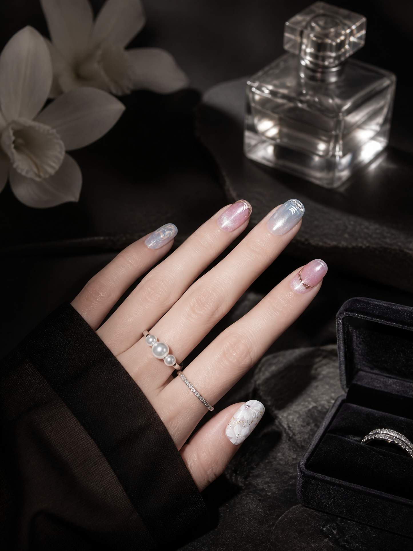 Aurora’s Ethereal Garden | LUMlix Haute Nail