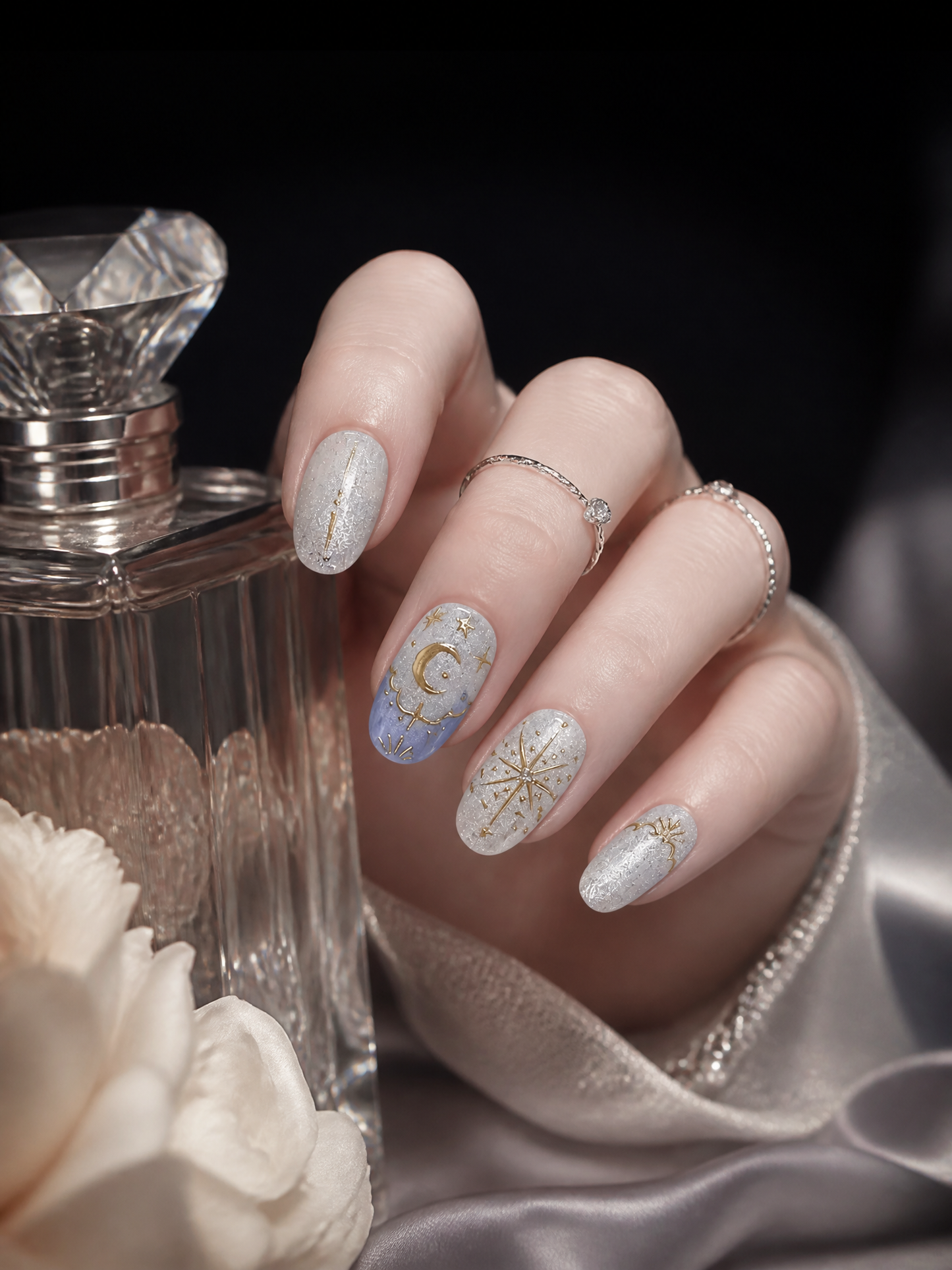 Astra’s Celestial Veil | LUMlix Haute Nail