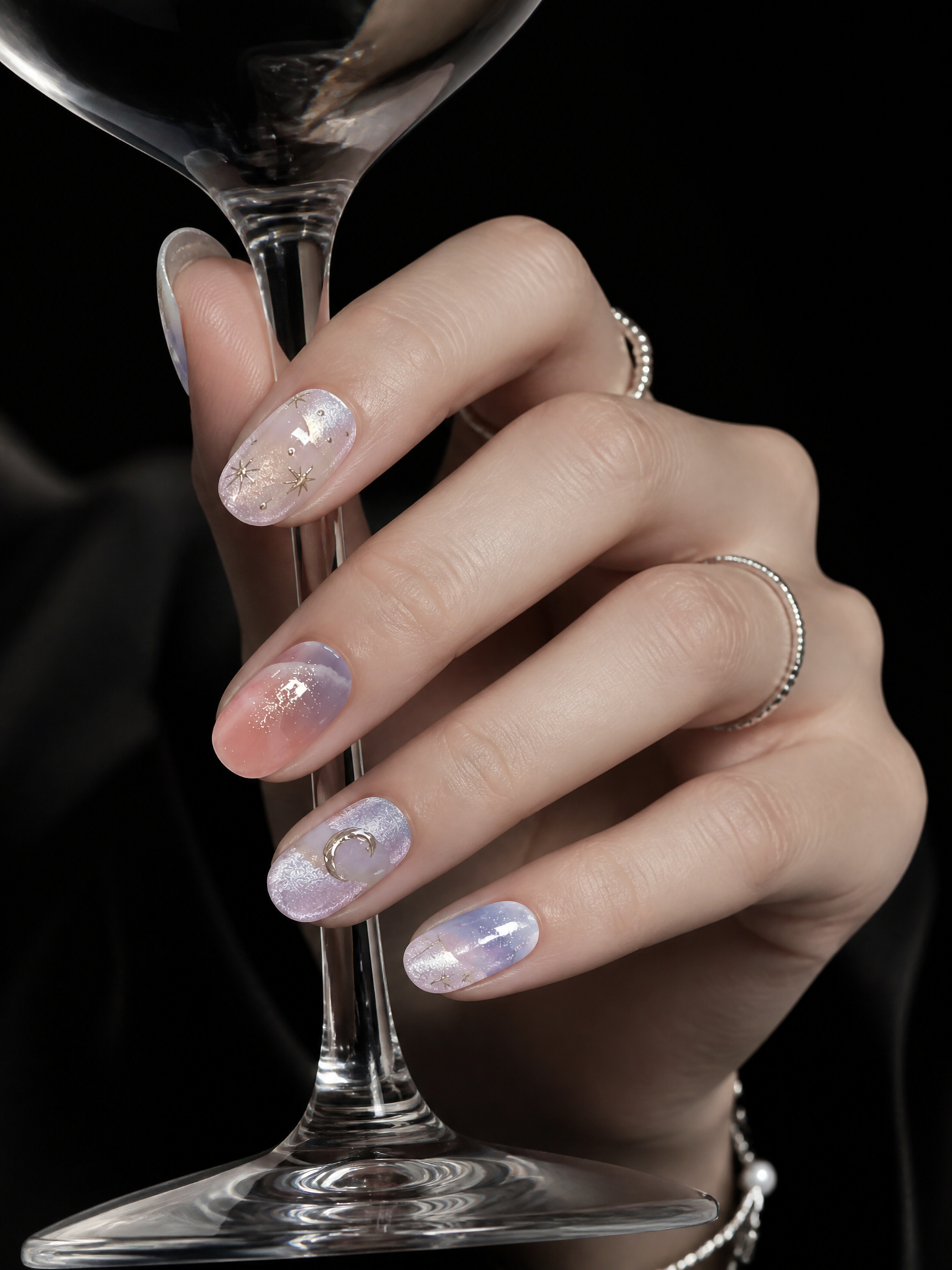 Selene’s Ethereal Reverie | LUMlix Haute Nail