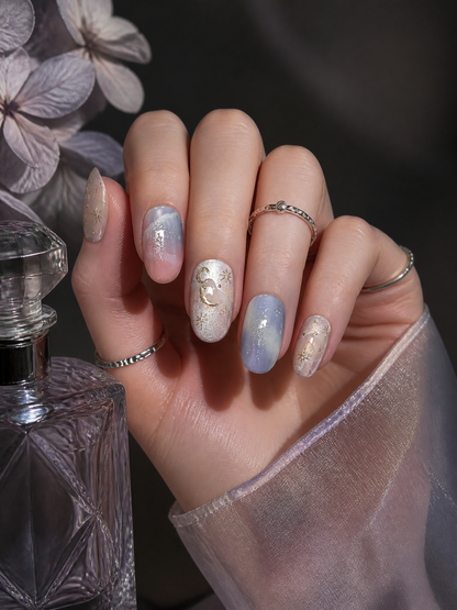 Selene’s Ethereal Reverie | LUMlix Haute Nail